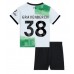 Billige Liverpool Ryan Gravenberch #38 Børnetøj Udebanetrøje til baby 2023-24 Kortærmet (+ korte bukser)